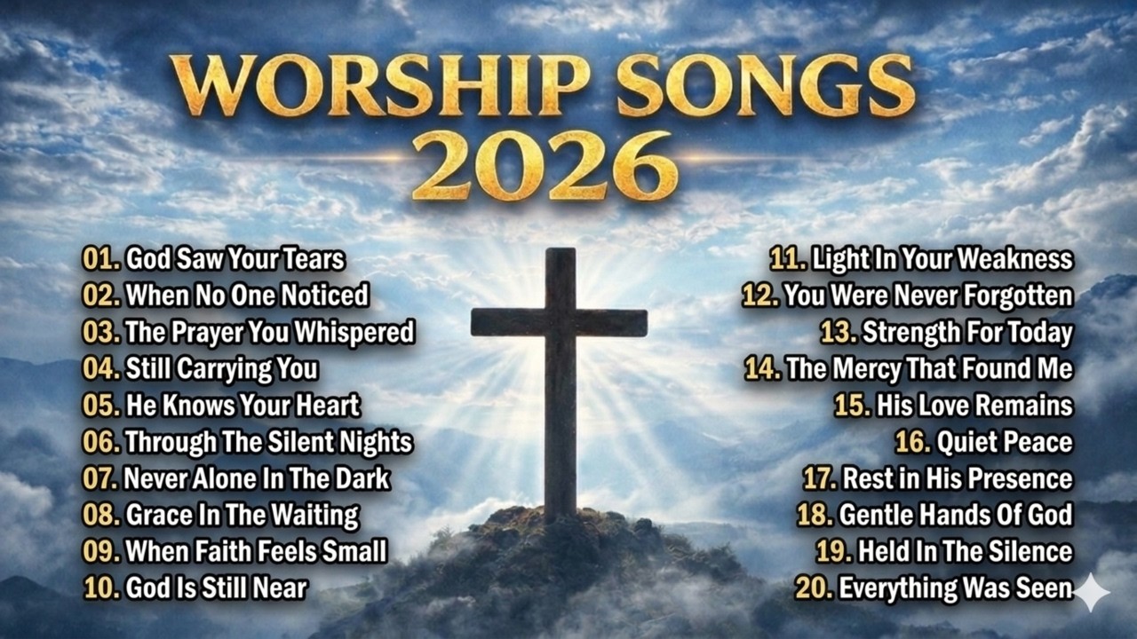 Worship Songs 2026 ✝️ Top Christian Worship Playlist | Peaceful Praise & Prayer Music