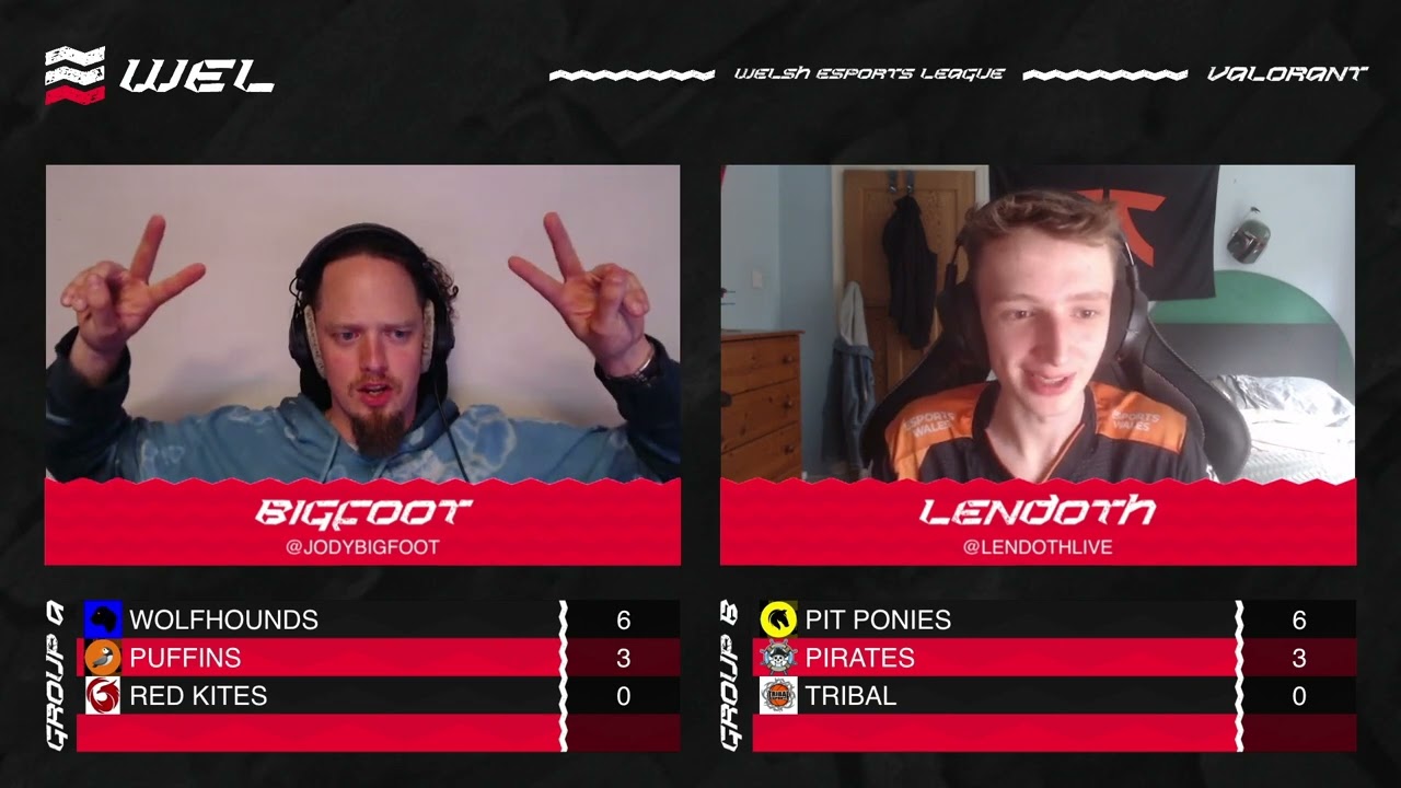 Welsh Esports League 5 | Valorant | Bigfoot & Lendoth