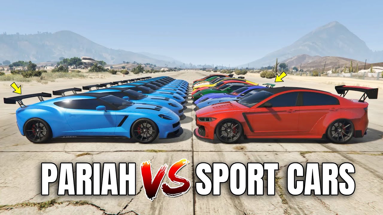 GTA 5 ONLINE - PARIAH VS SPORT CARS (WHICH IS FASTEST?)