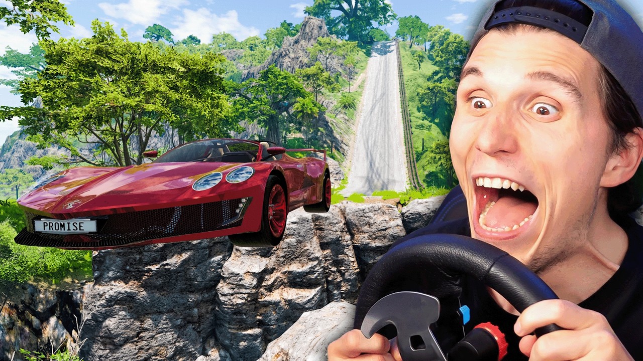 Welches Auto fliegt am weitesten über die DSCHUNGEL SPRUNGSCHANZE? | BeamNG