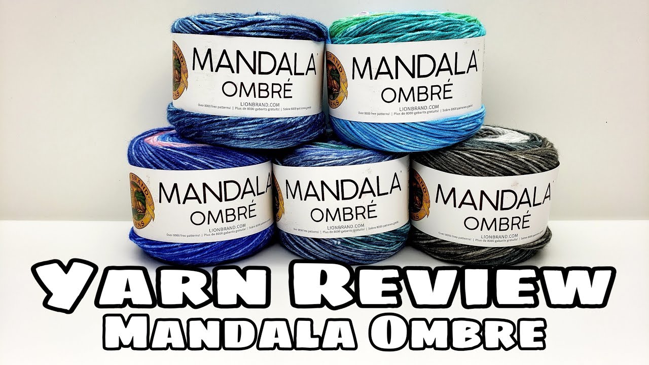 Yarn Review - Lionbrand Mandala Ombre | Bag-O-Day Crochet Video