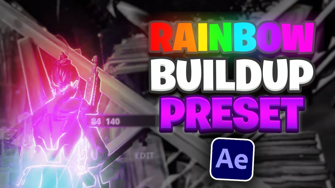 How To Make RAINBOW GLOW *OVEREDIT* BUILDUP || FREE PRESETS!