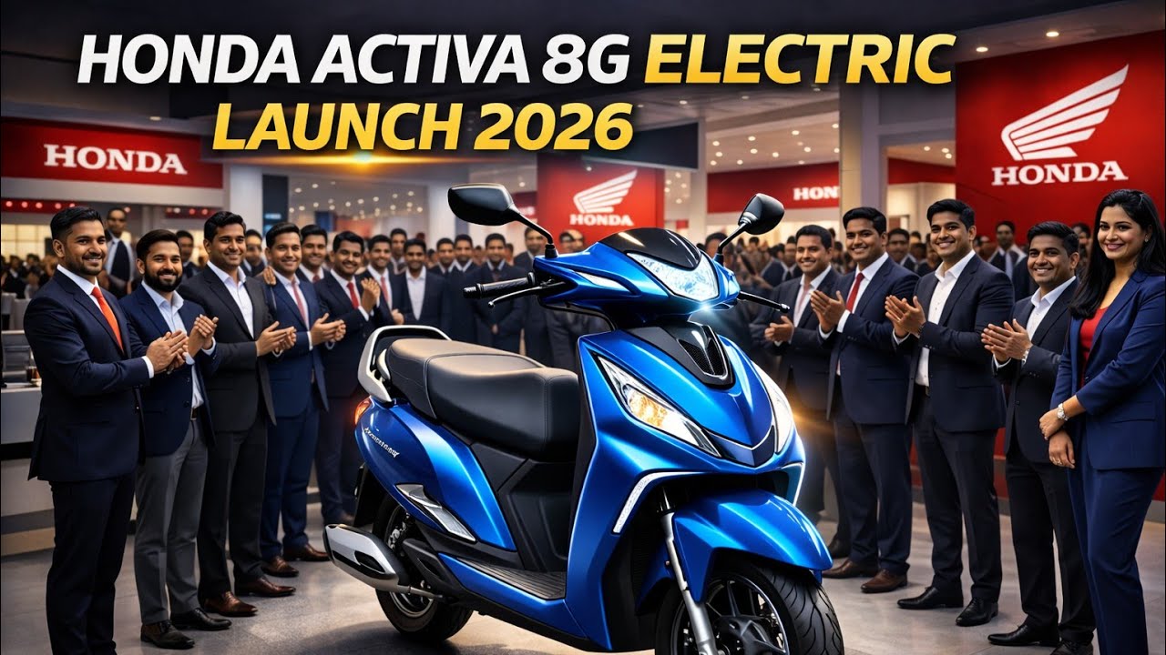 Honda Activa 8G Electric 2026 😱180KM Range?! Full Details Inside ⚡