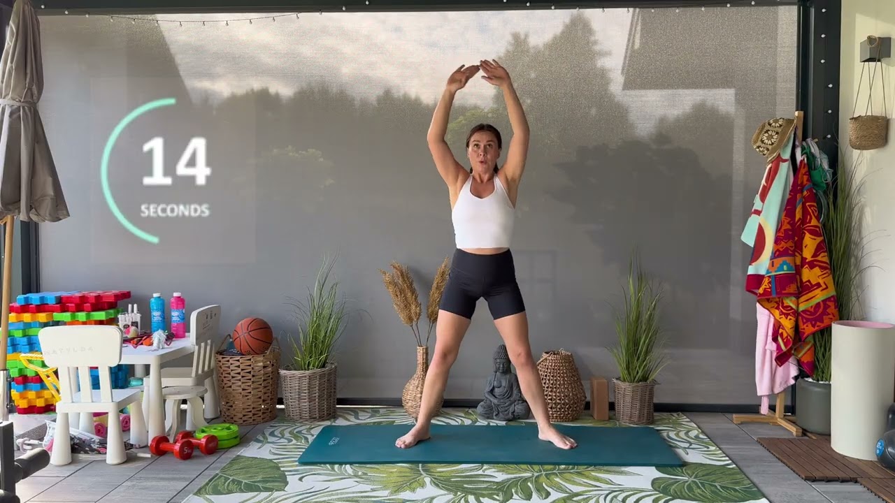 @FatLarwa Ćwiczenia 10 minut Całe Ciało Brzuch Tabata Pilates Fitness 