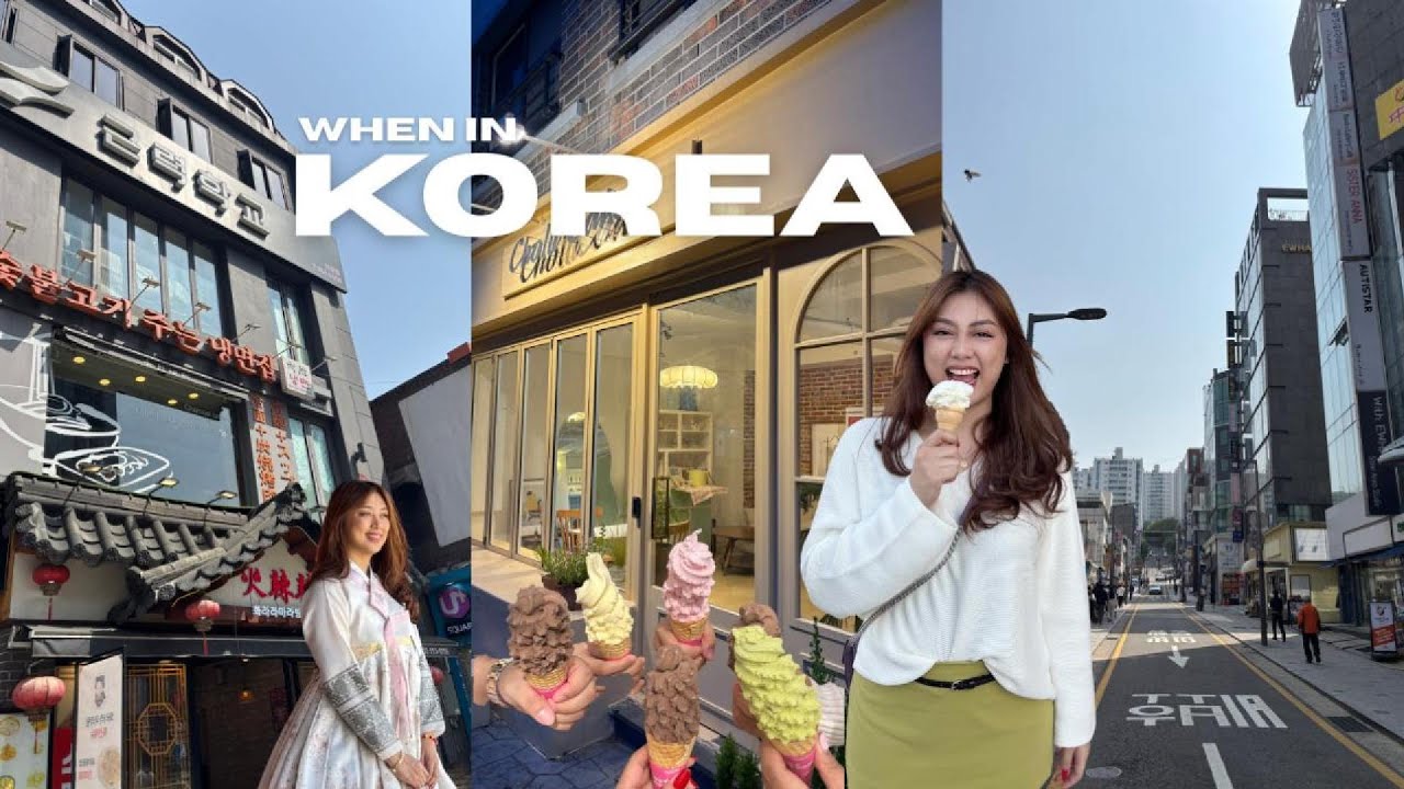 KOREA | visiting nami island & namsan tower, shopping, fieldtrip, & mukbangs