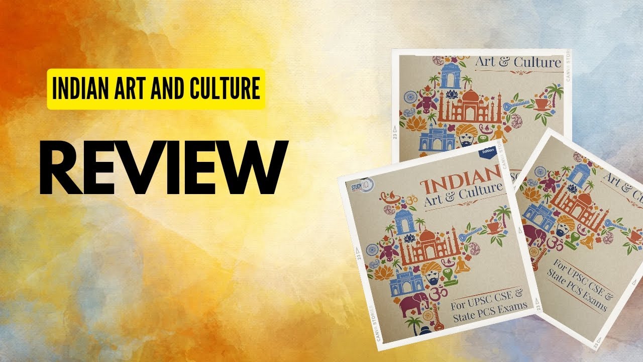 Indian Art and Culture book from Study iq Review