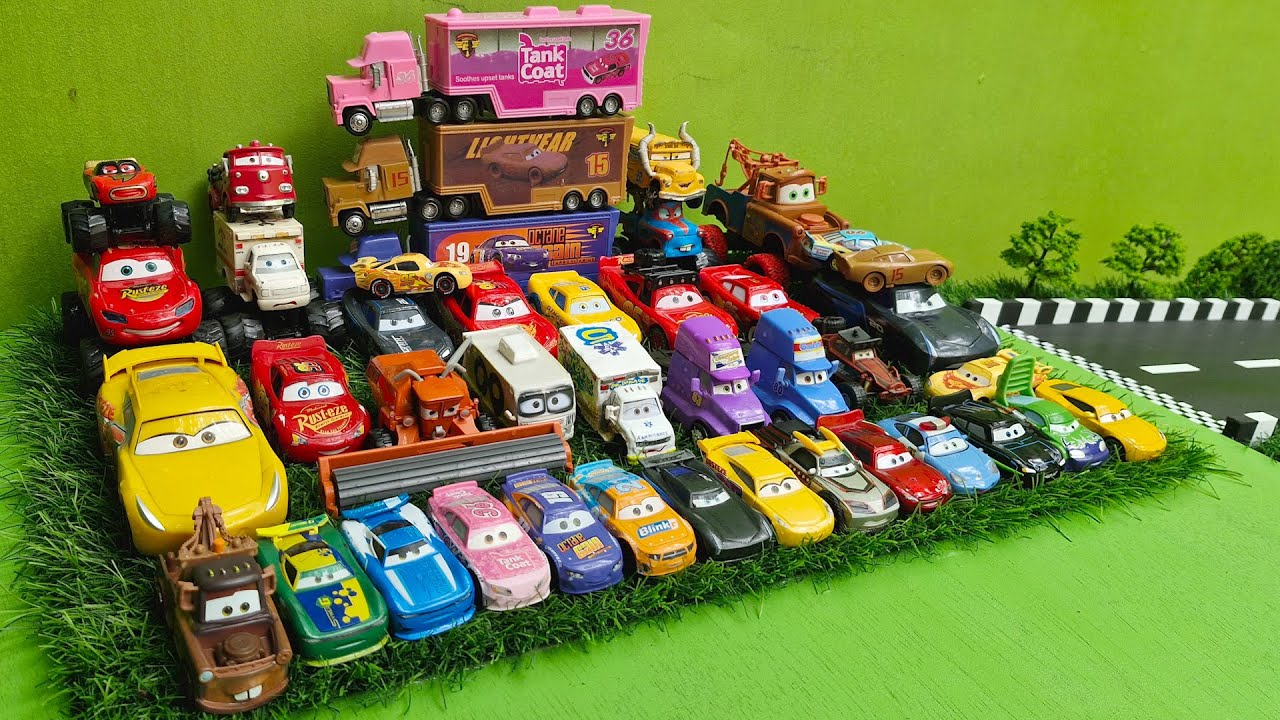 Disney Pixar Cars Unboxing Review | Lightning McQueen, Tow Mater, Doc Hudson, Sally Carrera, Cruz