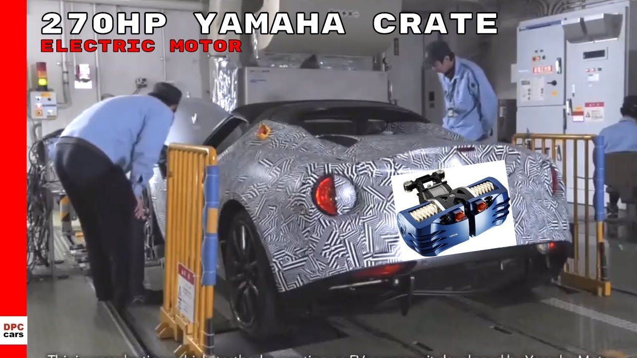 270HP Yamaha Crate Electric Motor
