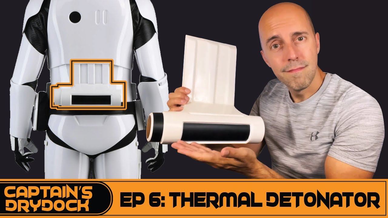 Building First Order Armour: Ep 6 Thermal Detonator [EDITED RE-UPLOAD]