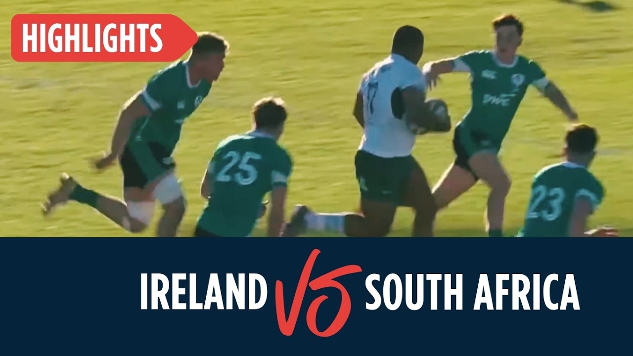 Rugby - Ireland vs South Africa - U18 International Series - 11 August 2026