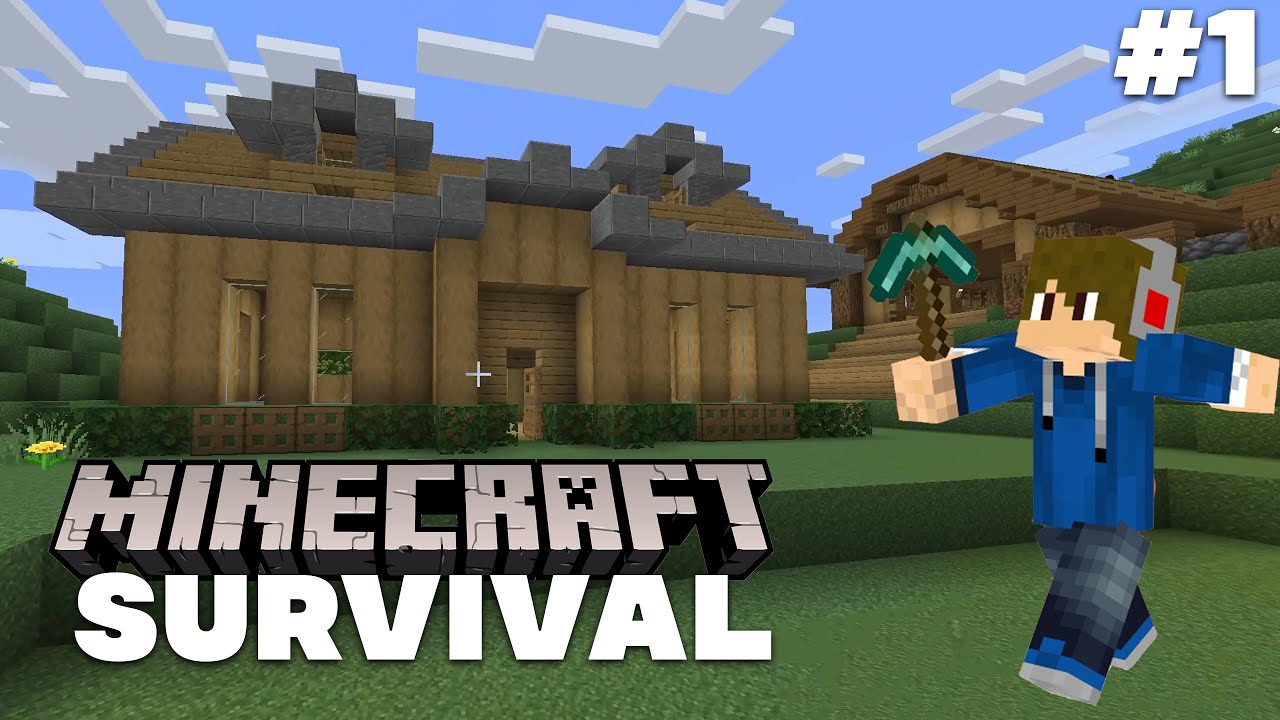 ИДЕАЛЬНОЕ начало нашей игры на выживание в Minecraft | Эпизод 1