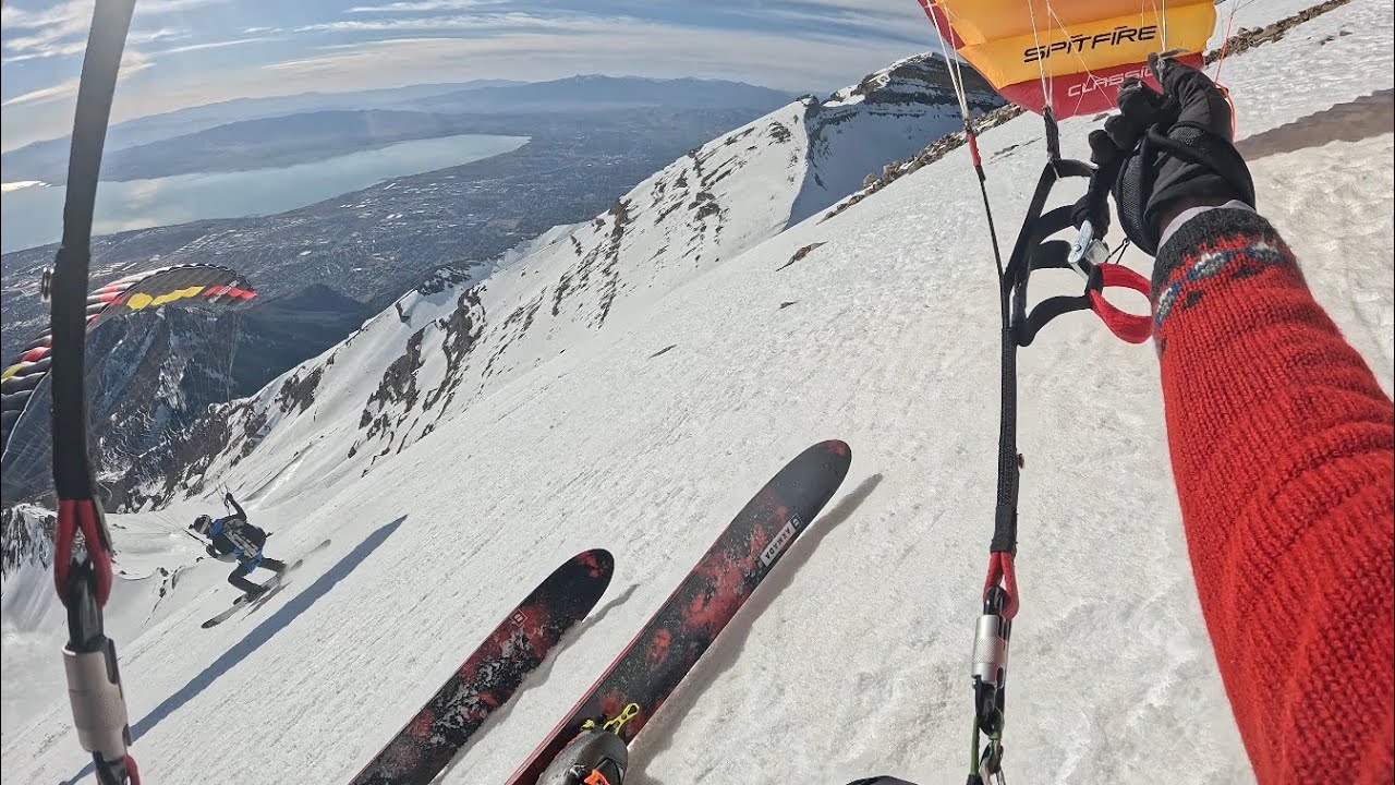 Traction Kiting and Soaring Spit Classic in the Alpine 