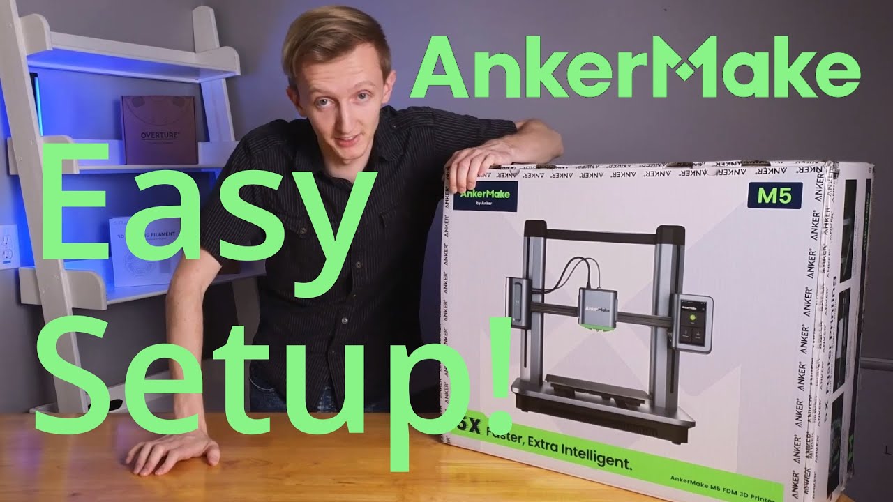 AnkerMake M5 3D Printer - Full Assembly Guide