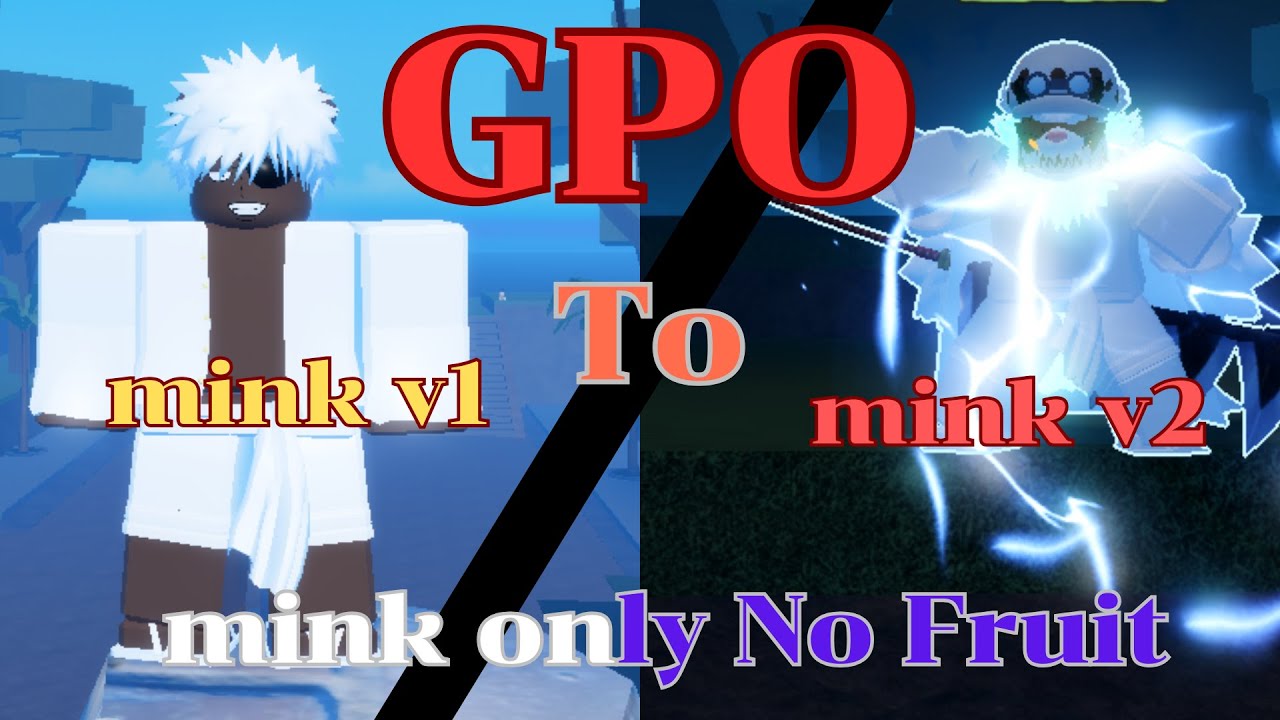 GPO mink v1 to v2 Noob to pro 2025!!!!!