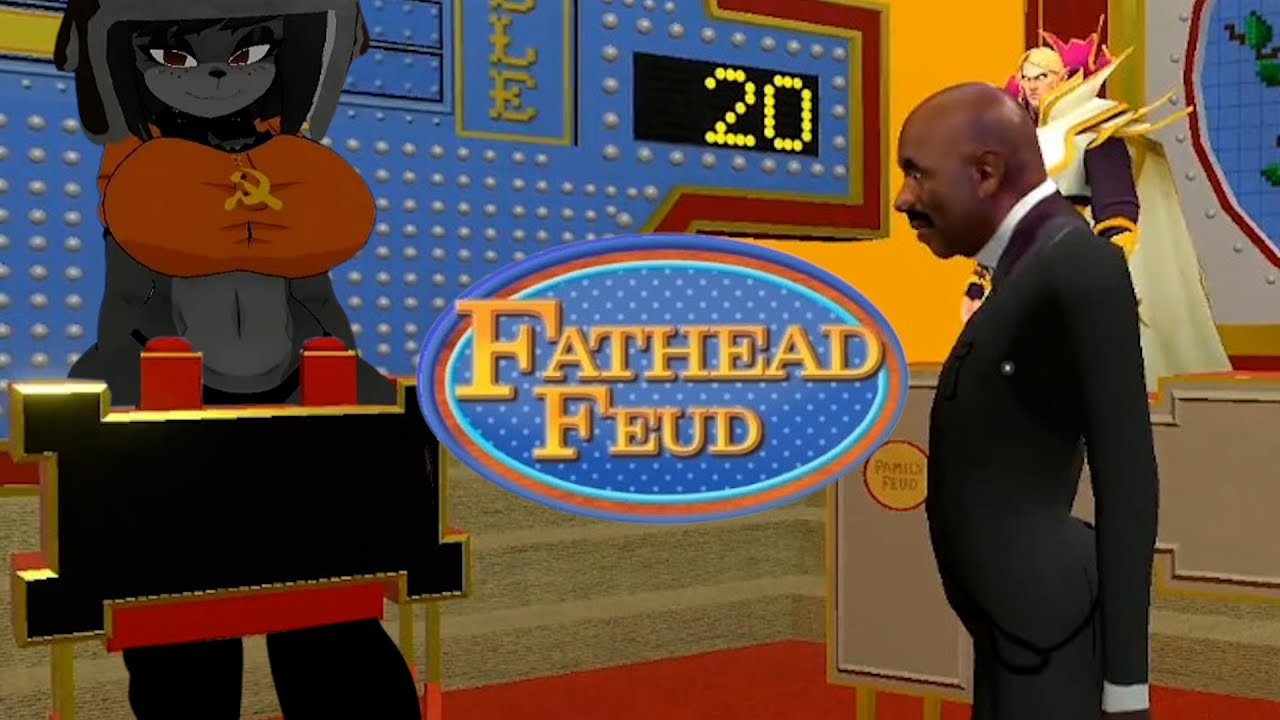 Family Feud Looks A Bit Different In 2023 - FATHEAD FEUD IN VRChat