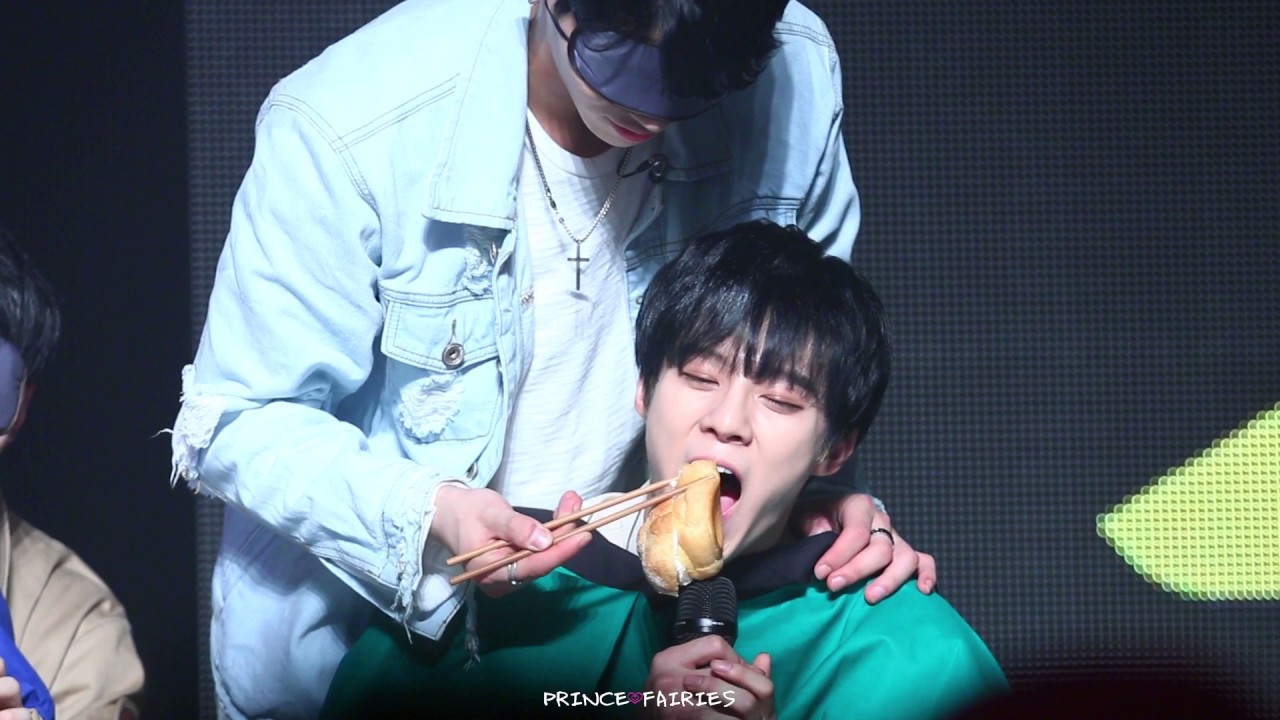 161103 업텐션 우신 cam 일본 팬미팅 Sweet Honey Time in TOKYO game time