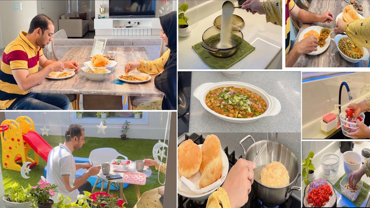 My 5am Mindful Morning Routine With Kids Easy Breakfast|Tiffin|Chole Bhature Recipe Malayalam