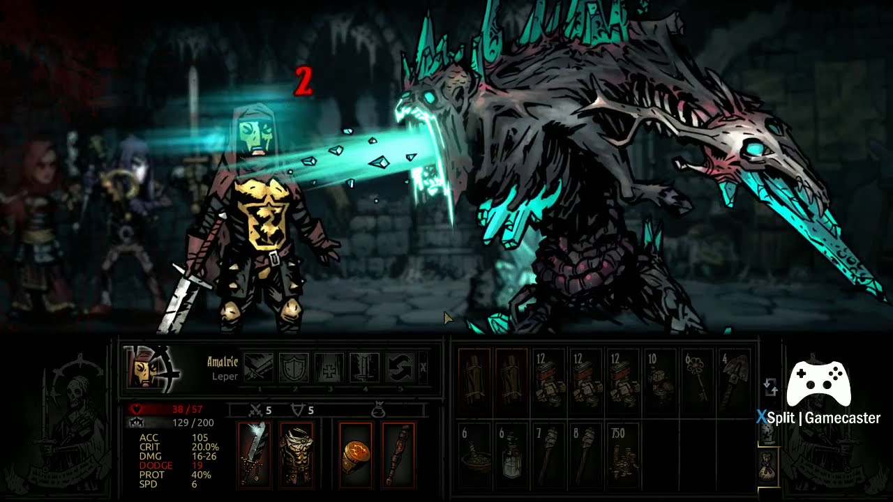 Darkest Dungeon - Thing from the Stars - Encounter Mid-Boss (Champion Ruins Dungeon)
