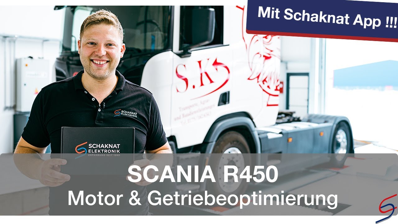 Motor & Getriebeoptimierung - SCANIA R450