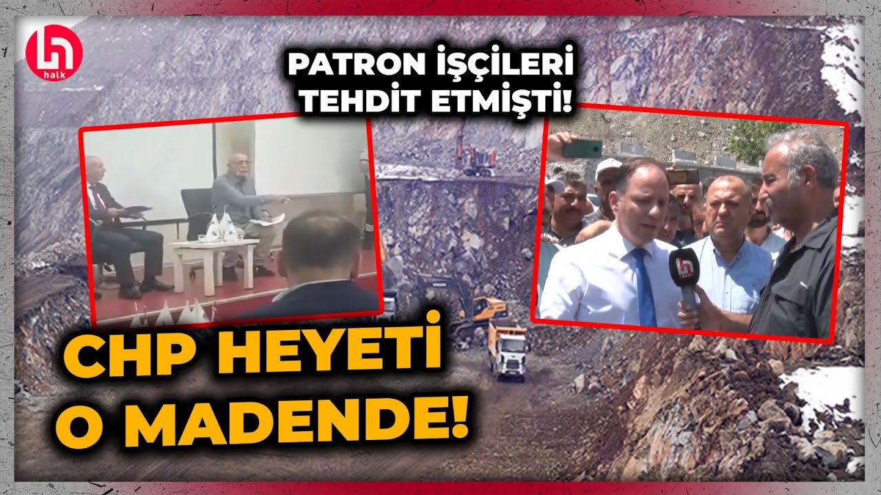 Patron işçileri tehdit etmişti! CHP Heyeti, Eti Krom işçilerine destek için Elazığ'a geldi!