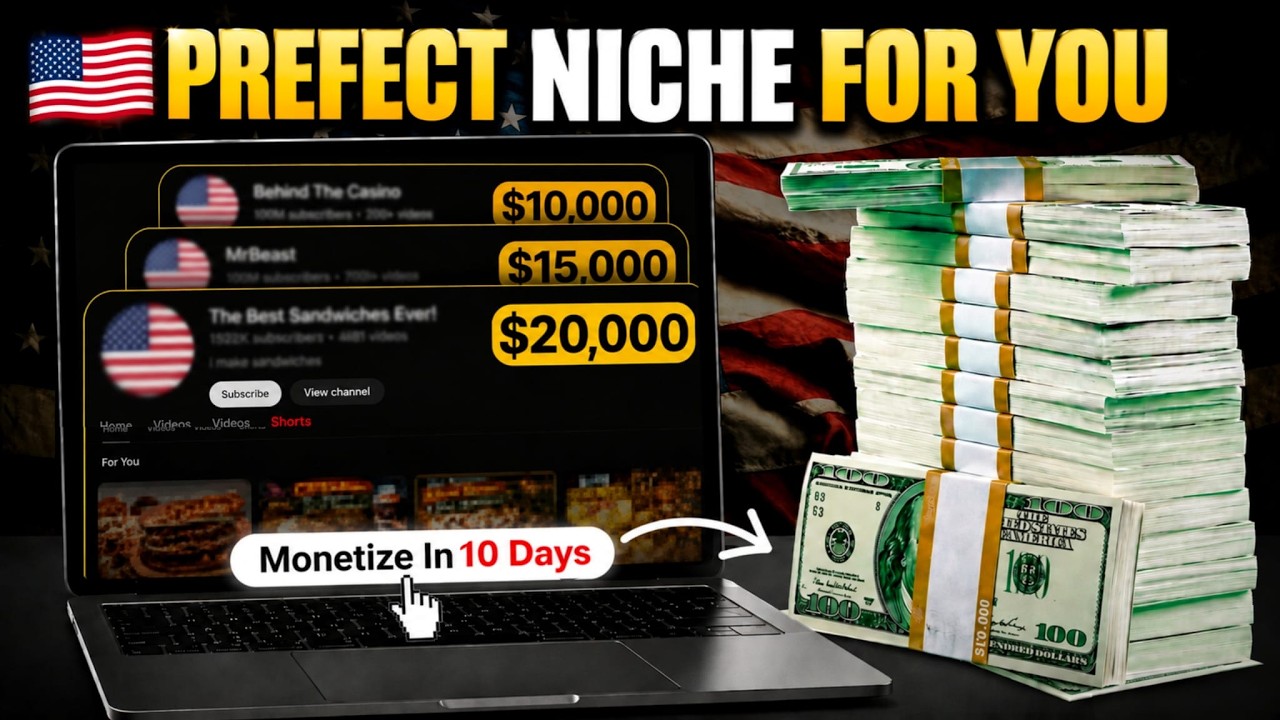🇺🇲 How To Find PERFECT Niche For USA Audience New CHANNEL 2026/