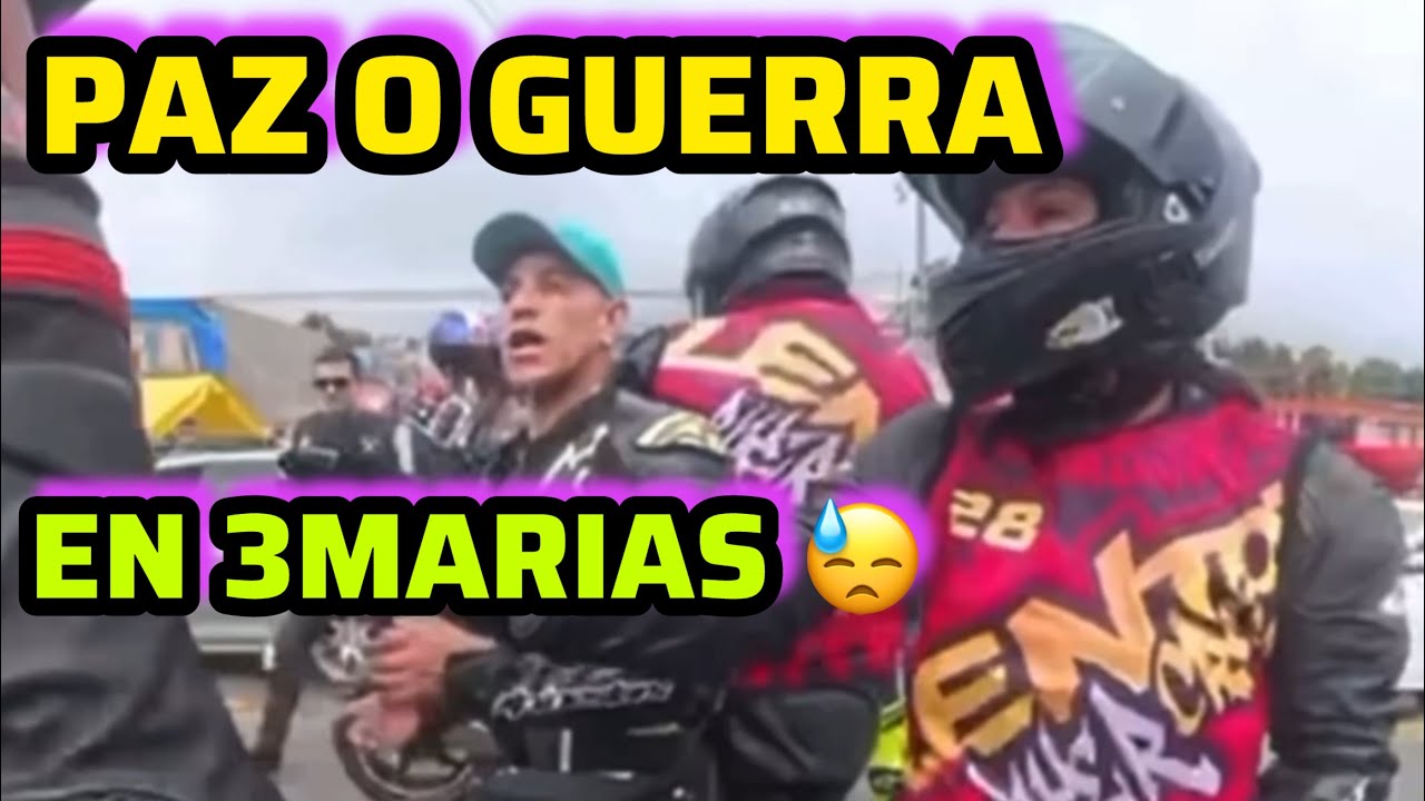 QUE ESTÁ PASANDO EN 3Marias🔥CHOCAN LOS MC 