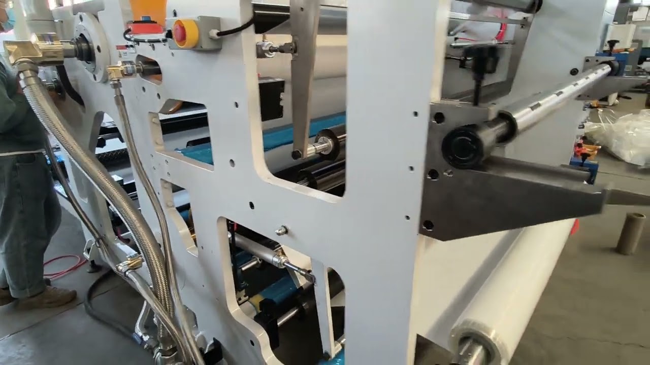 Slot die hot melt adhesive tape coating machine