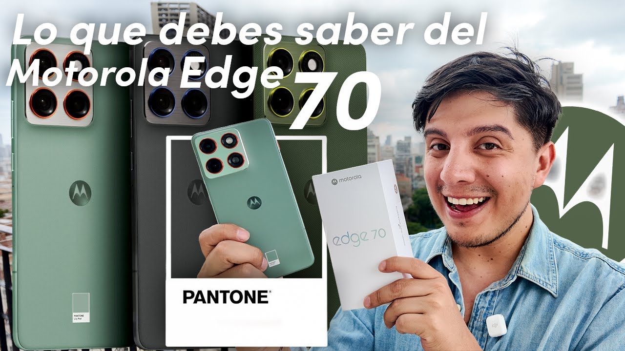 Motorola Edge 70: Competencia en gama media (Unboxing en español)