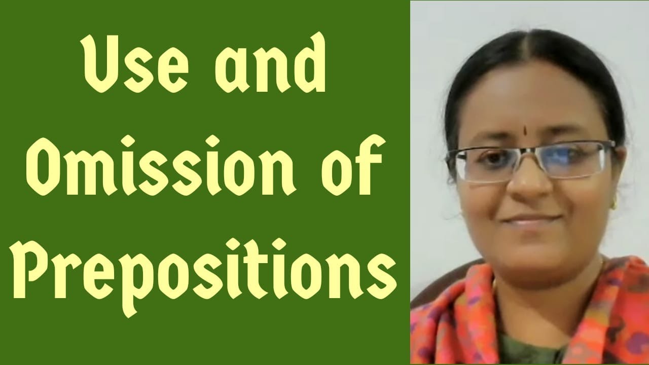 [TAMIL] Use and Omission of Prepositions | Error Correction | TNPSC Group 2