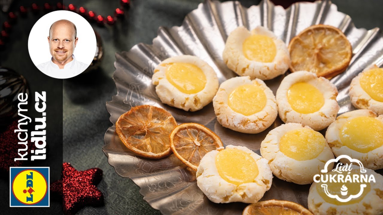 Bezlepkové citronové sušenky plněné krémem - Roman Paulus - Lidl Cukrárna