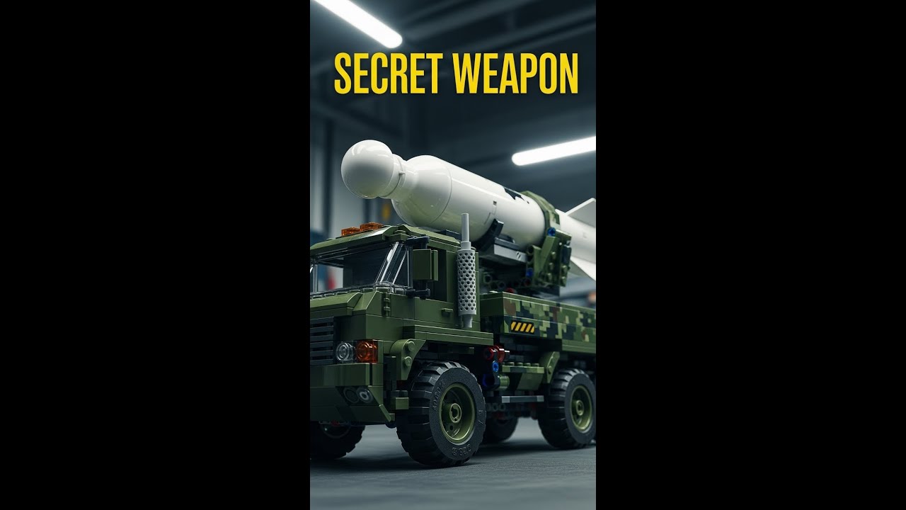 СИНИЙ ТРАКТОР Едет к Нам! 🚜💥 Военный Грузовик Лего Самоделка