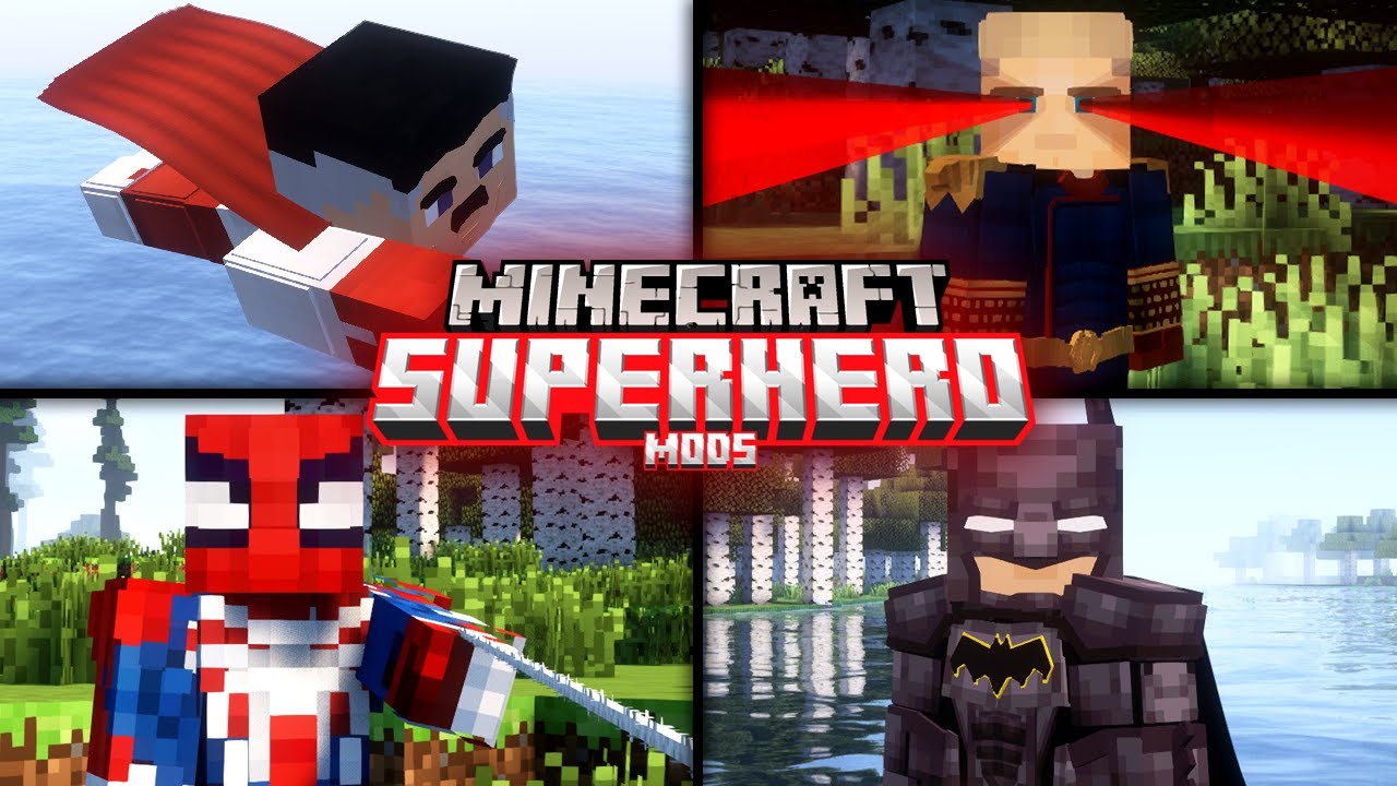 12 лучших модов Minecraft Superhero (2024)