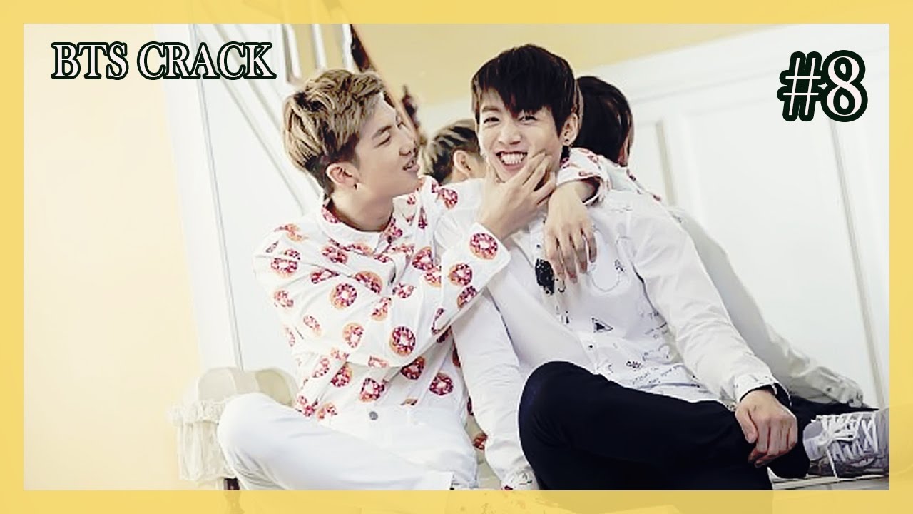 🌸 BTS on CRACK #8 [ Jungkook kissed a girl ! ]
