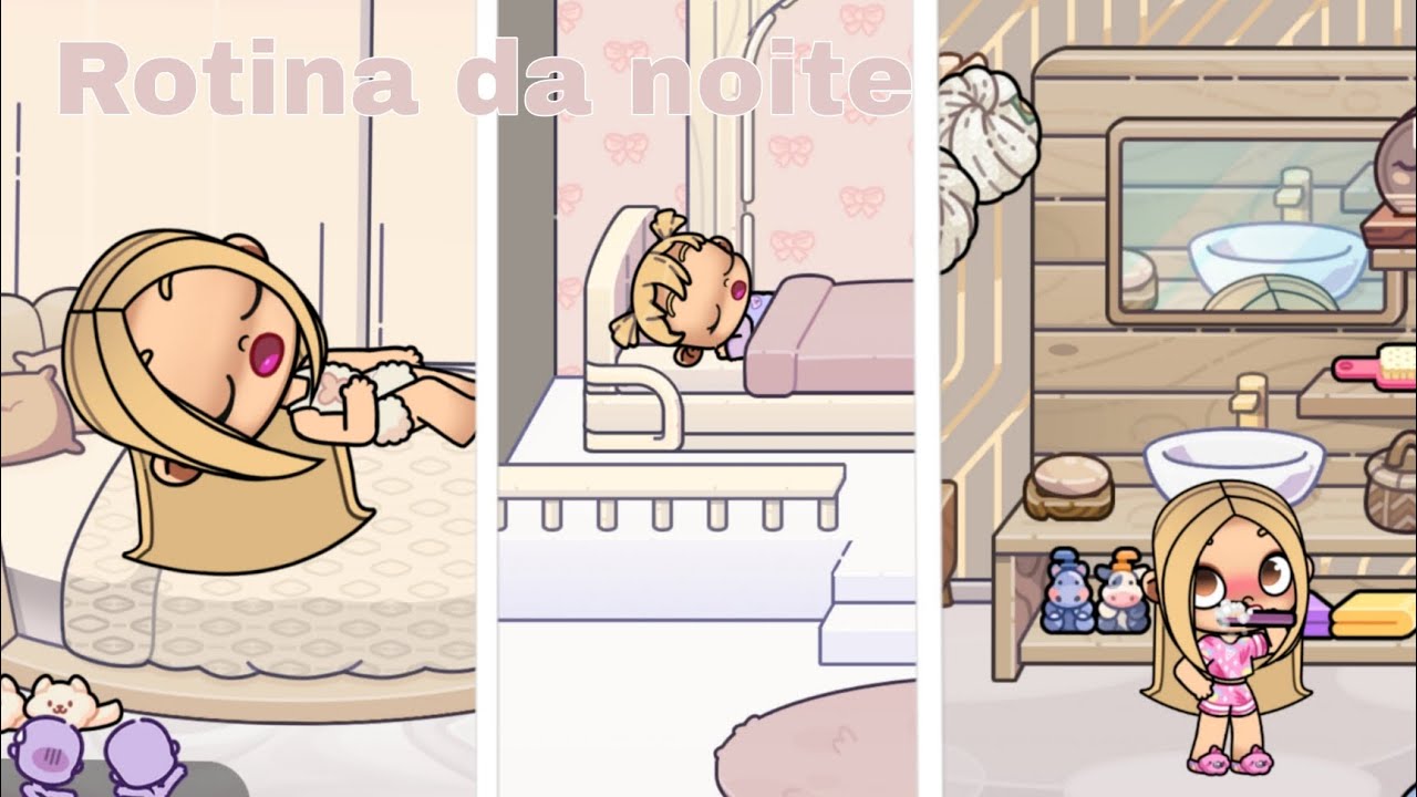 Rotina da noite 