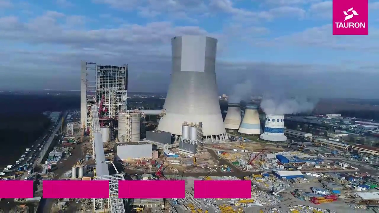Budowa bloku węglowego 910 MW w Jaworznie - młyny węglowe