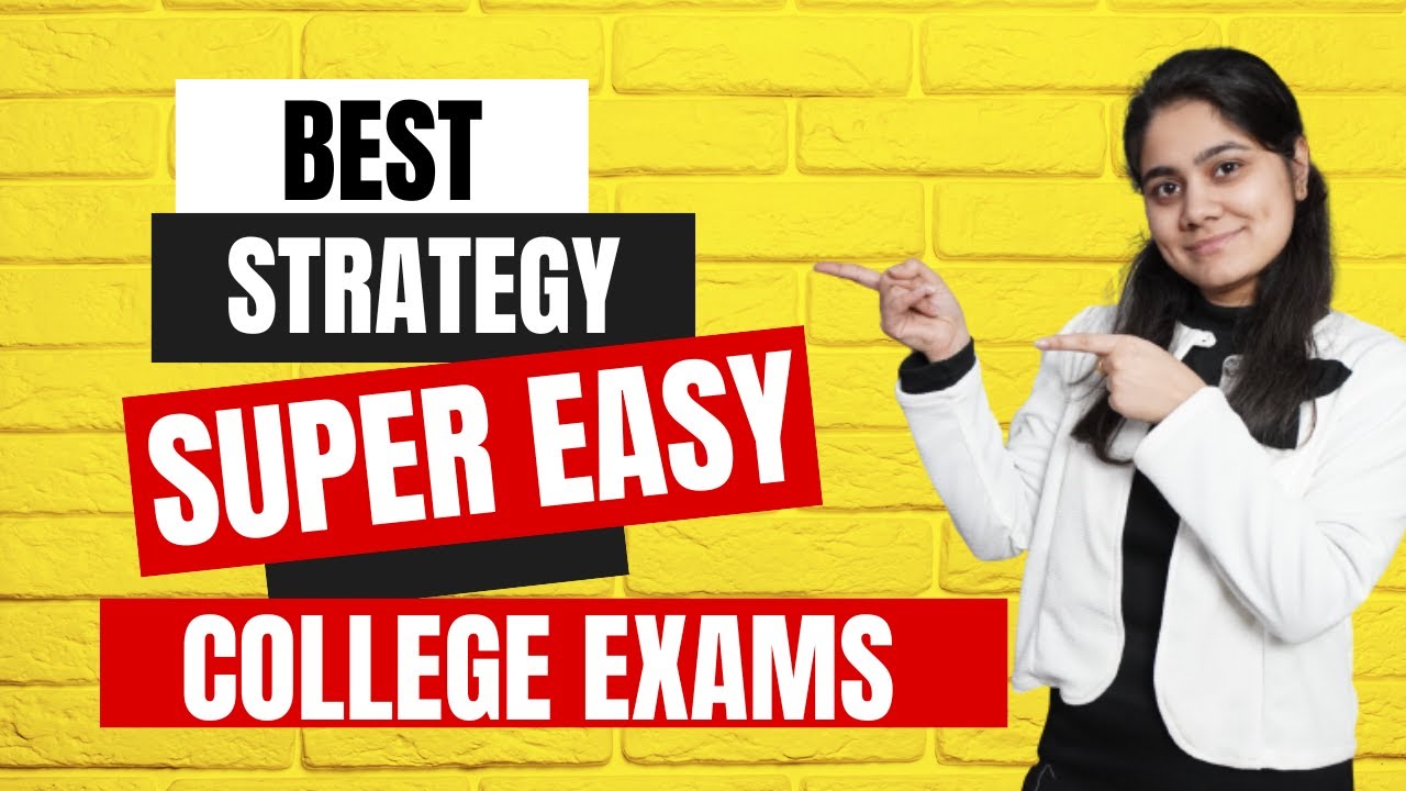 Best strategy|Exam preparation|College Exams|Dream Maths