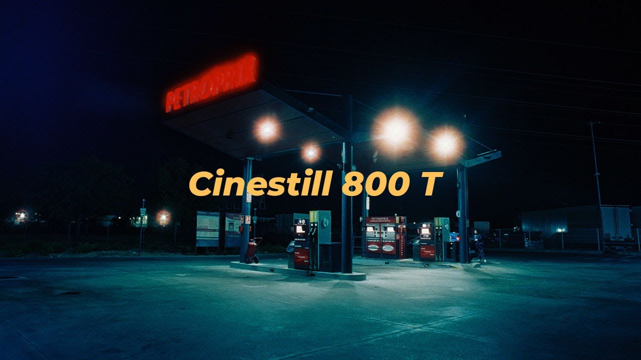 Fotografía analógica nocturna / Cinestill 800 T