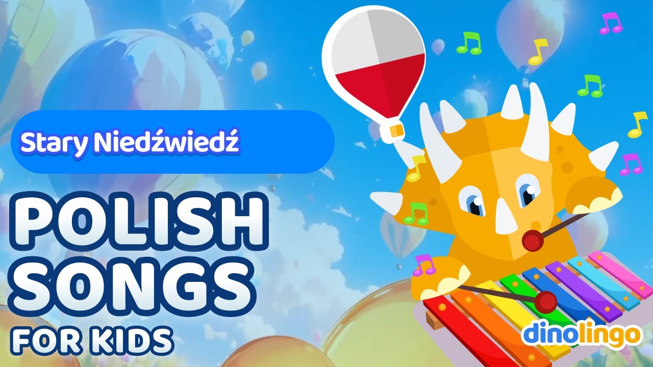 Stary niedźwiedź mocno śpi – Polish Songs for Kids