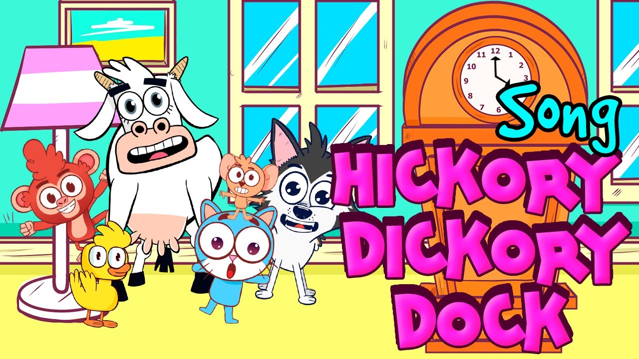 HICKORY DICKORY DOCK Nursery Rhyme | Family Friendly Song | Sozo Studios | Toddlerific Story Time!