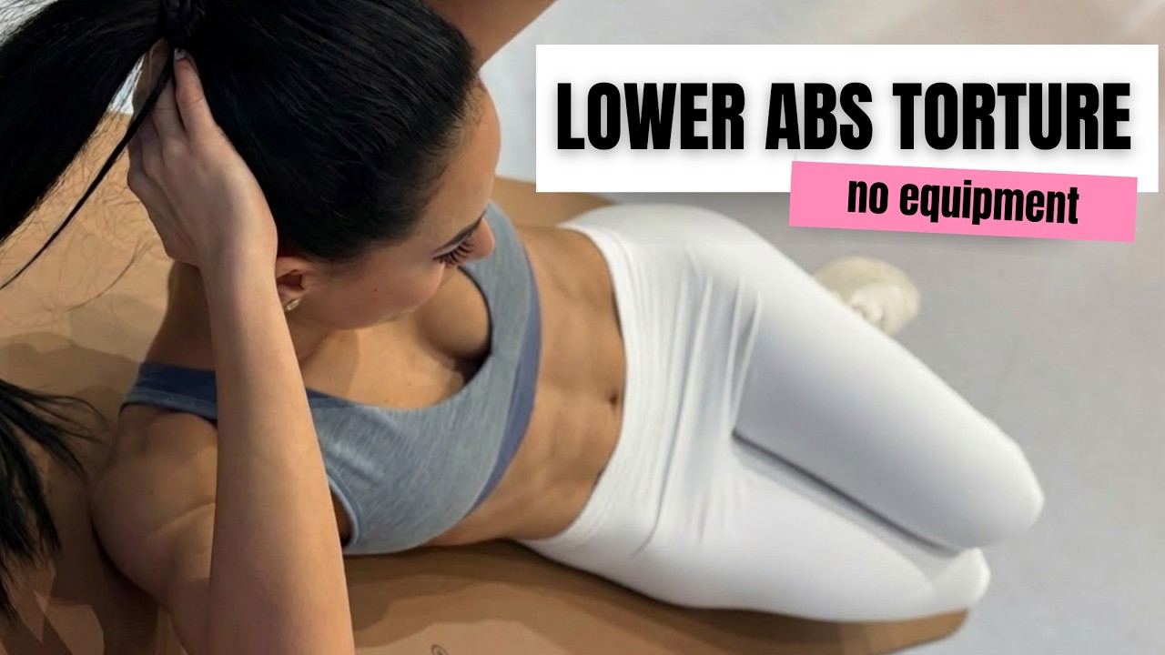 8 MIN LOWER ABS - Burn Stubborn Belly Fat & Build Muscle Fast