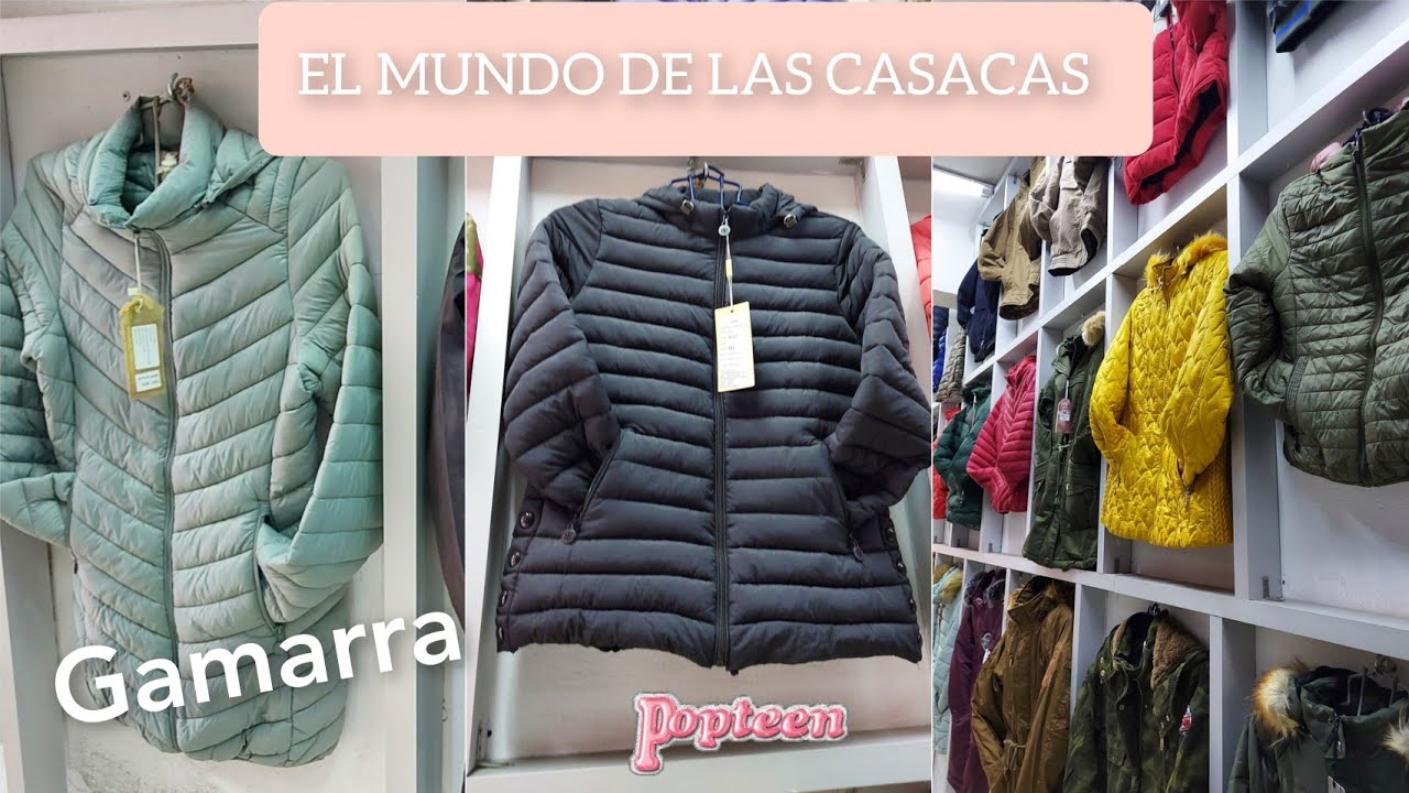 CASACAS EN GAMARRA....ABRIGOS, PARKAS para DAMAS,CABALLEROS Y NIÑOS-INVIERNO