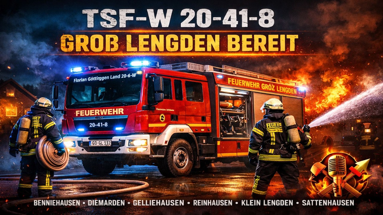 Feuerwehr Groß Lengden (TSF-W) 20-41-8 bereit🔥🚒- SPEAR Offical | Official Song