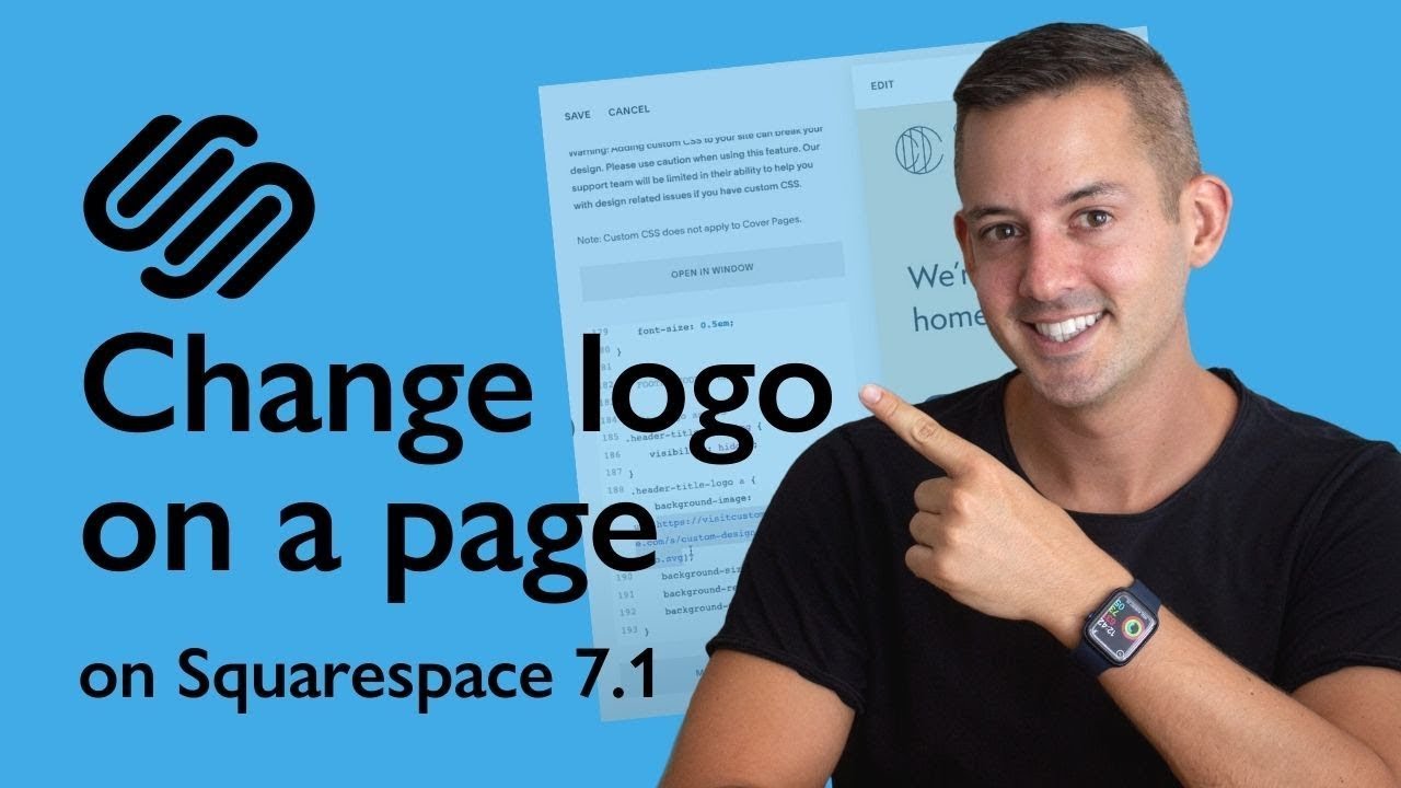 Squarespace Change Logo Color On One Page | Phil Pallen