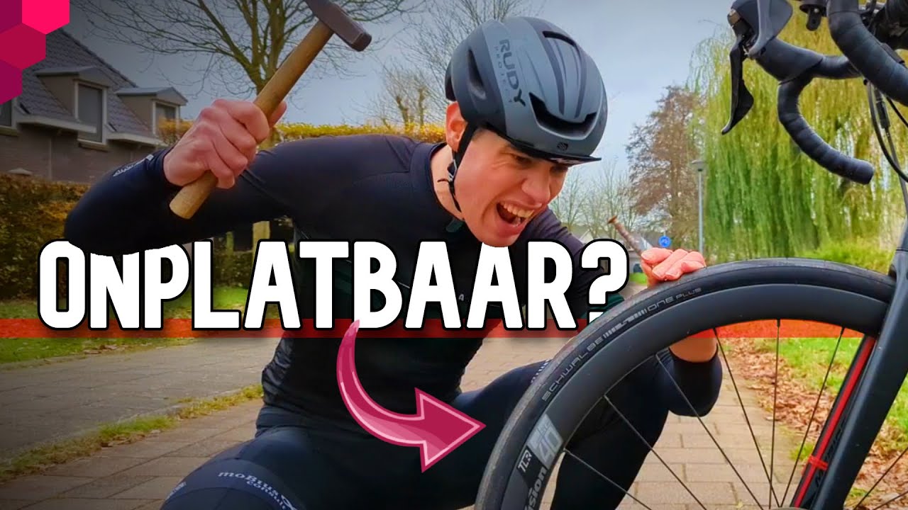 Deze Fietsband schijnt Nooit Lek te gaan - Ik test het uit
