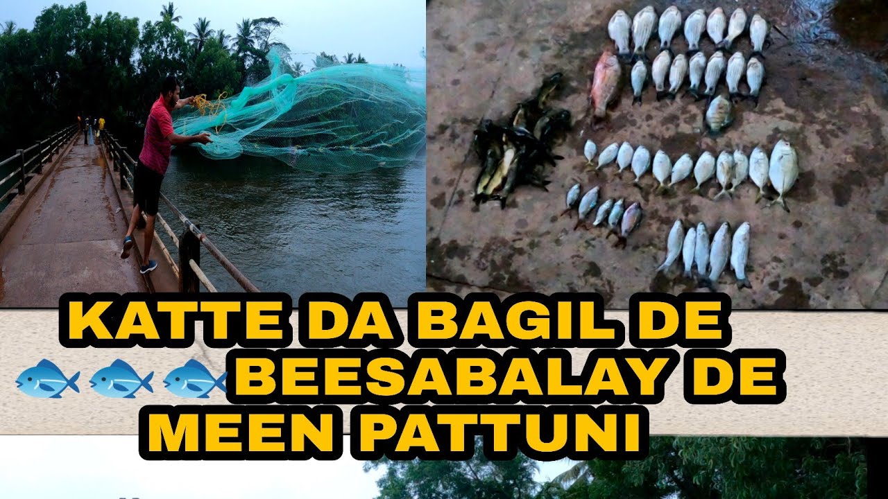 KaTTE Beesabalay Fishing (Cast NetFishing when the Dam opens
