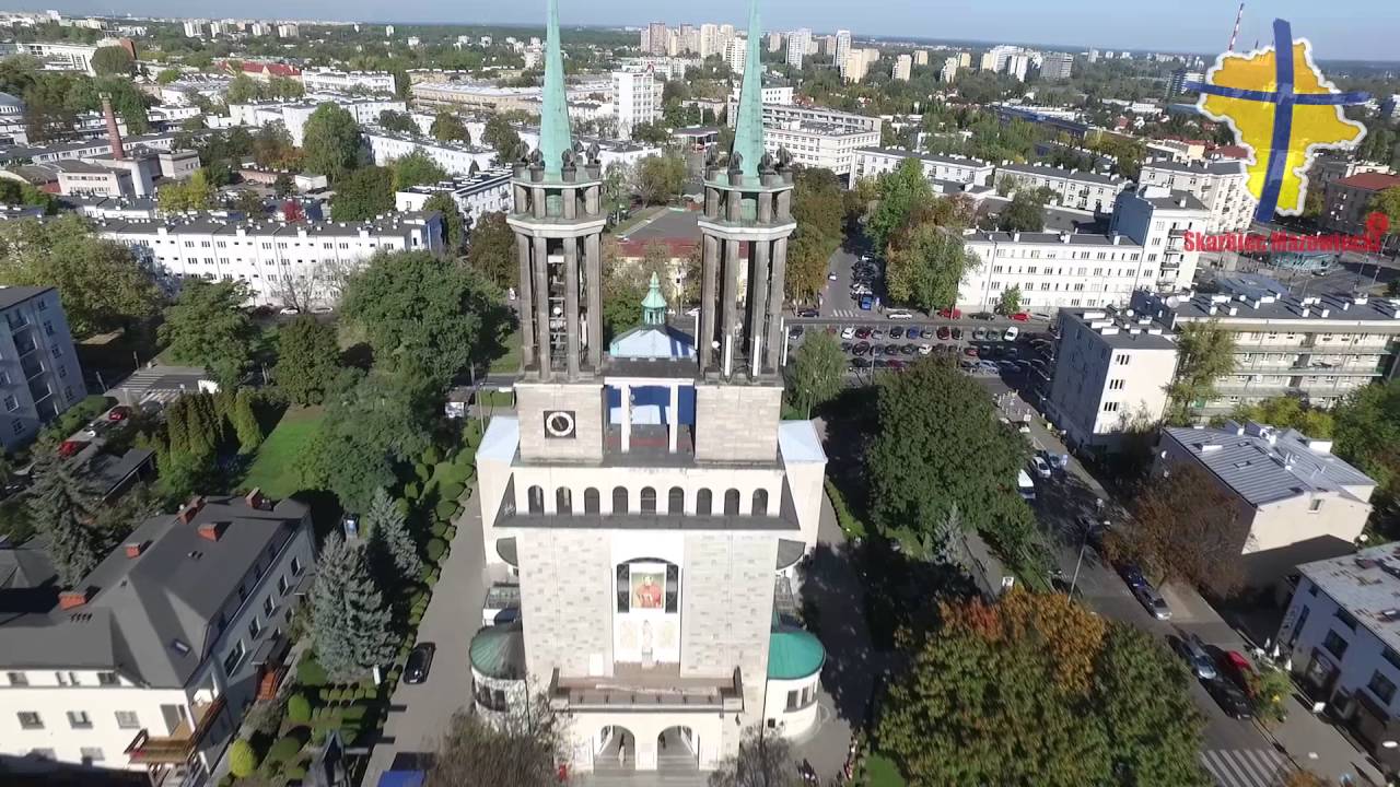 Warszawa z lotu ptaka