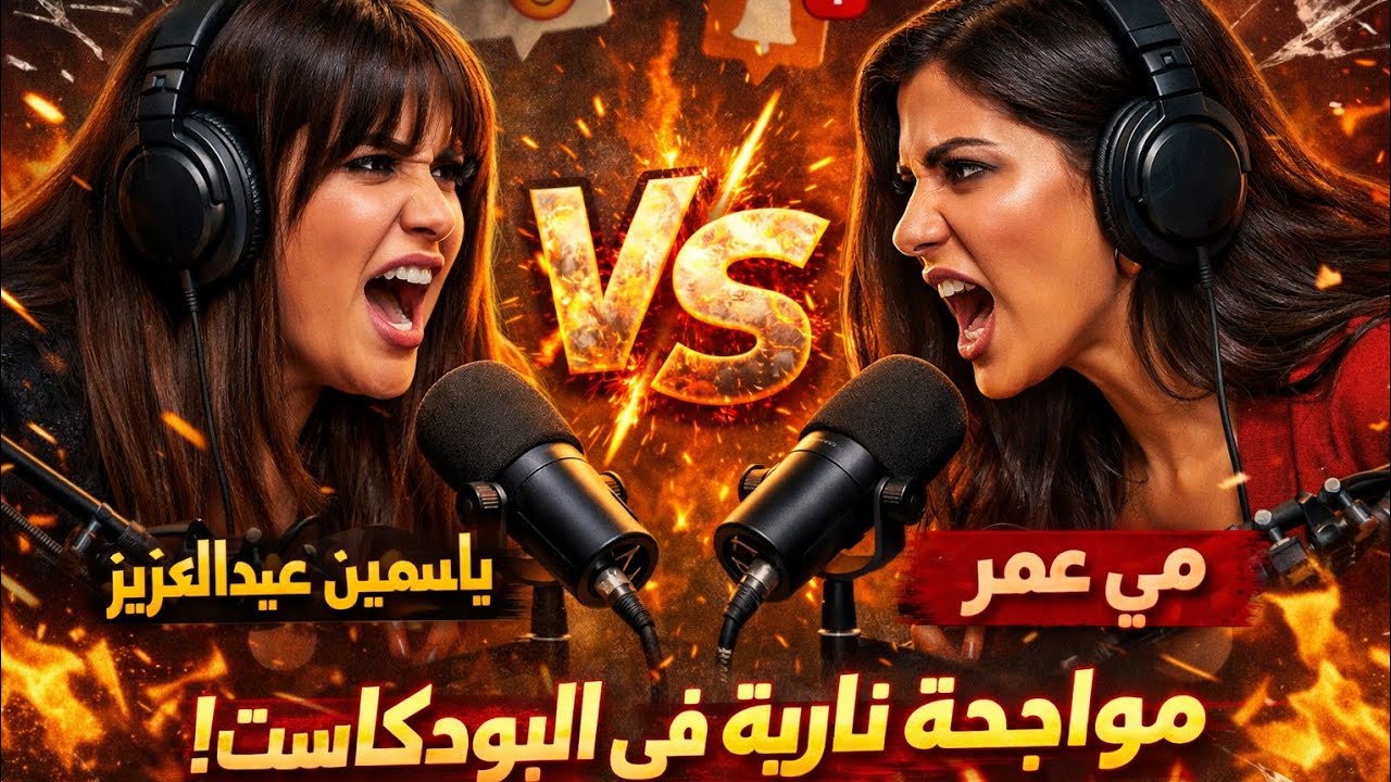 بودكاست نار 🔥 ياسمين صبري تواجه مي عمر لأول مرة!