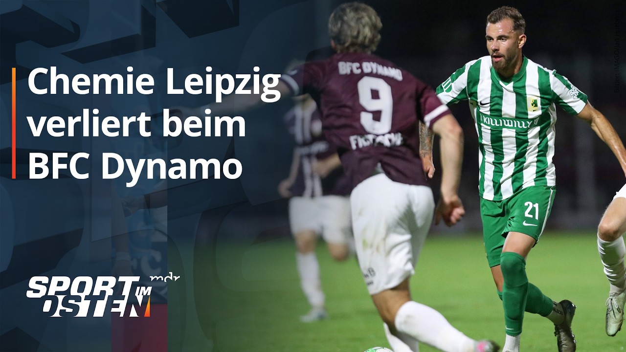 BFC Dynamo stoppt den Aufwärtstrend von Chemie Leipzig | MDR