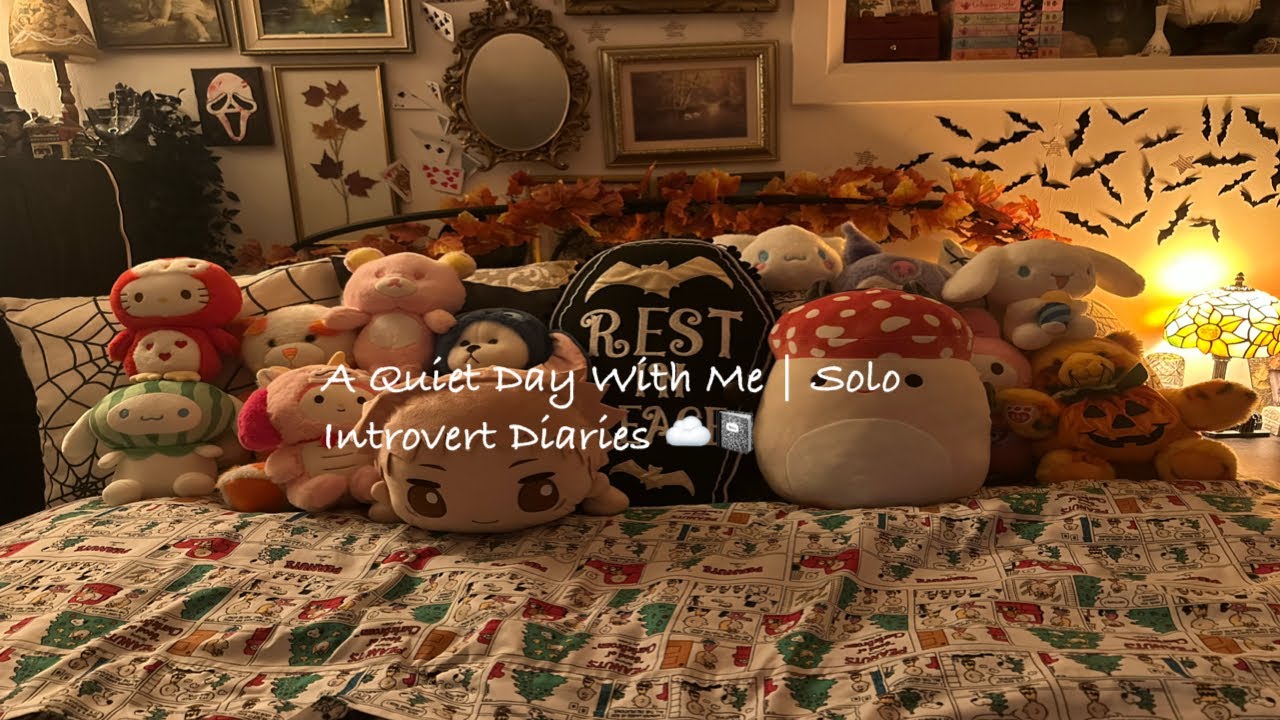 A Quiet Day With Me | Solo Introvert Diaries ☁️📓