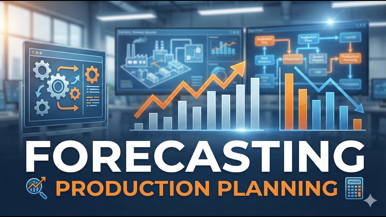1- Forecasting in Production Planning | التنبؤ في تخطيط الإنتاج